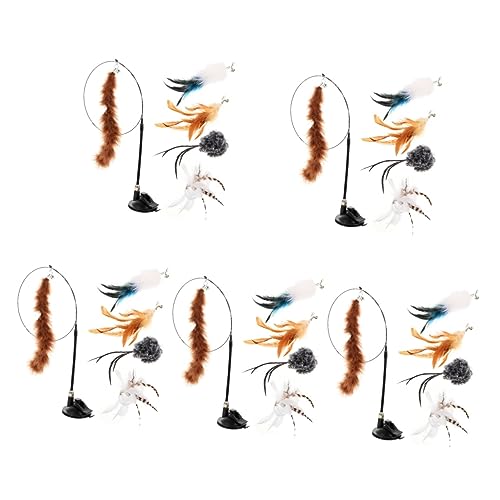 Supvox 30 STK Katzensauger Katzenteaser Plüsch-Teaser Angelrute für Katzen interaktives Spielzeug pet Supplies Spielzeuge Lange neckende Stöcke Lange neckende Zauberstäbe Haustier Feder Supvox 30 STK Katzensauger Katzenteaser Plüsch-Teaser Angelrute für Katzen interaktives Spielzeug pet Supplies Spielzeuge Lange neckende Stöcke Lange neckende Zauberstäbe Haustier Feder von Supvox