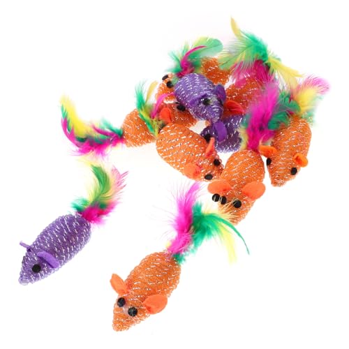 Supvox 30 STK Katzenspielzeug Spielzeug Für Kätzchen Schwänze Spielzeug Für Katzen Und Mäuse Haustierzubehör Spielzeuge Katzenminze Kätzchen Spielzeug Haustiersachen Die Katze Hauskatze Supvox 30 STK Katzenspielzeug Spielzeug Für Kätzchen Schwänze Spielzeug Für Katzen Und Mäuse Haustierzubehör Spielzeuge Katzenminze Kätzchen Spielzeug Haustiersachen Die Katze Hauskatze von Supvox