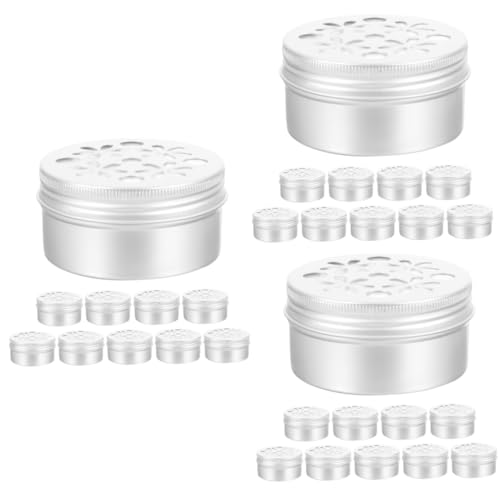 Supvox 30 Stück Hundetraining Runder Behälter Mit Deckel Kosmetikbehälter Hundetraining Aromaetui Nasentrainingsgerät Für Geruch Schnupfen Fallarbeit Aluminium Aromatherapie Box Supvox 30 Stück Hundetraining Runder Behälter Mit Deckel Kosmetikbehälter Hundetraining Aromaetui Nasentrainingsgerät Für Geruch Schnupfen Fallarbeit Aluminium Aromatherapie Box von Supvox