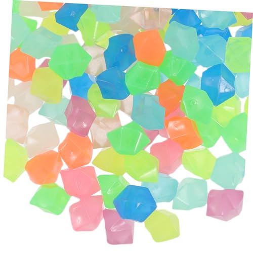 Supvox 300St Plastiksteine für Aquarien leuchtende Steine leuchtende gartendeko terrassendekoration Sonnenkiesel Murmeln Gel nachtleuchtender aquarienstein DIY leuchtender Aquariumstein Supvox 300St Plastiksteine für Aquarien leuchtende Steine leuchtende gartendeko terrassendekoration Sonnenkiesel Murmeln Gel nachtleuchtender aquarienstein DIY leuchtender Aquariumstein von Supvox