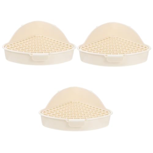 Supvox 3Er-Box Kaninchentoilette sfter here After Serviertablett aus Kunststoff Einstreu für Hamster kunststoffreiniger Queen-Bettwäsche Hasenzubehör Hasenkäfig liefern Meerschweinchen pp Supvox 3Er-Box Kaninchentoilette sfter here After Serviertablett aus Kunststoff Einstreu für Hamster kunststoffreiniger Queen-Bettwäsche Hasenzubehör Hasenkäfig liefern Meerschweinchen pp von Supvox