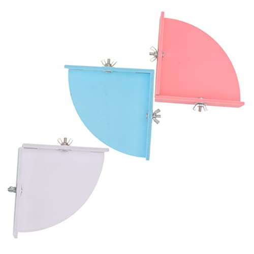 Supvox 3stücke Kleintier Springen Plattform Hamster Klettern Bord Meerschweinchen Farbige Plattform Käfig Liefert Ausruhen Trainieren Spielen von Supvox