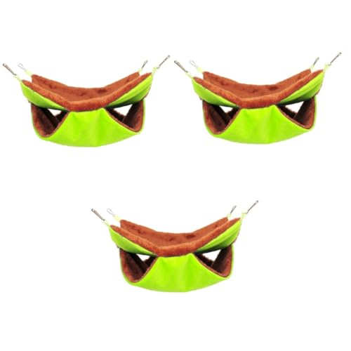 Supvox 3St Eichhörnchen-Schlafhängematte Spielzeug Hängematte Hamsterbett Kleintierhängematte Hängematte mit Eichhörnchen kleines Haustier Zuckergleiternest Hängematte für Haustiere Supvox 3St Eichhörnchen-Schlafhängematte Spielzeug Hängematte Hamsterbett Kleintierhängematte Hängematte mit Eichhörnchen kleines Haustier Zuckergleiternest Hängematte für Haustiere von Supvox