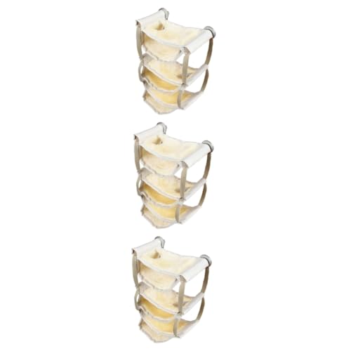 Supvox 3St Hamster Hängebett Rattenhängematte für Käfig Hamster-Hängematte Chinchillakäfig Hamster hängematte hamsterbett nagerhaus mehrschichtig Eichhörnchen Käfig Haustiernest Hölzern Supvox 3St Hamster Hängebett Rattenhängematte für Käfig Hamster-Hängematte Chinchillakäfig Hamster hängematte hamsterbett nagerhaus mehrschichtig Eichhörnchen Käfig Haustiernest Hölzern von Supvox