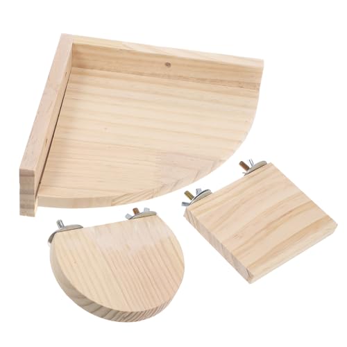 Supvox 3 Stücke Holz Klettern Bord Für Hamster Eichhörnchen Mäuse Rennmäuse Papagei Springen Stand Home Übung Sprungbrett Supvox 3 Stücke Holz Klettern Bord Für Hamster Eichhörnchen Mäuse Rennmäuse Papagei Springen Stand Home Übung Sprungbrett von Supvox