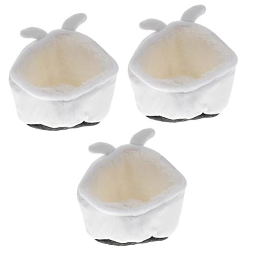 Supvox 3stücke Hamster Nest Aus Atmungsaktives Und Warmes Schlafhaus Für Kleine Haustiere Für Hamster Meerschweinchen Und Andere Kleintiere Weiches Und Gemütliches Versteck Supvox 3stücke Hamster Nest Aus Atmungsaktives Und Warmes Schlafhaus Für Kleine Haustiere Für Hamster Meerschweinchen Und Andere Kleintiere Weiches Und Gemütliches Versteck von Supvox