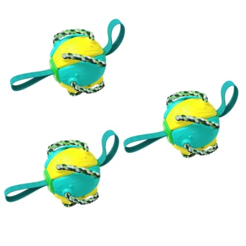 Supvox 3St Hund Spielzeug Dog chew Toy hundekauspielzeuge Hundekauspielzeug Beißtrainingsspielzeug Hundespielzeug für draußen Hund Fliegender Ball Spielzeug Hundebissspielzeug UFO Supvox 3St Hund Spielzeug Dog chew Toy hundekauspielzeuge Hundekauspielzeug Beißtrainingsspielzeug Hundespielzeug für draußen Hund Fliegender Ball Spielzeug Hundebissspielzeug UFO von Supvox