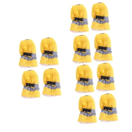 Supvox 3St Hundestiefel Welpenstiefel Welpenschuhe für kleine Hunde Hund pfotenschutz für Hunde hundeschuhe sockenschuhe Haustierschuhe Stiefel für Hunde atmungsaktiv der Hund von Supvox