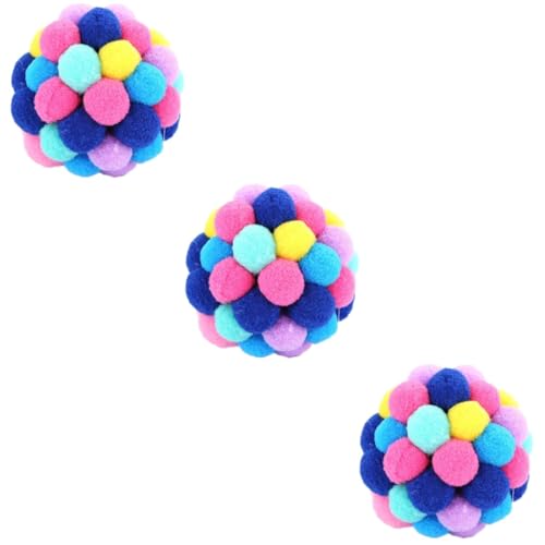 Supvox 3St Kätzchen Glockenkugeln lustige Katzenkugelglocken Glockenspielzeug für Katze Bunte Glocken knete Spielzeug kauspielzeug Rasselspielzeugball für Katze Katzenglockenkugeln Supvox 3St Kätzchen Glockenkugeln lustige Katzenkugelglocken Glockenspielzeug für Katze Bunte Glocken knete Spielzeug kauspielzeug Rasselspielzeugball für Katze Katzenglockenkugeln von Supvox