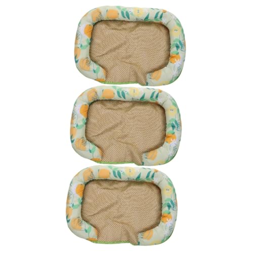 Supvox 3St Katzenbettmatte katzenbettchen katzenkissen gemütliches hundebett Hund kühlmatte Katzenhütte Bodenschlafmatten Kätzchen Sommer hundeschlafmatte pro Sommerbett Rattan-Matte Supvox 3St Katzenbettmatte katzenbettchen katzenkissen gemütliches hundebett Hund kühlmatte Katzenhütte Bodenschlafmatten Kätzchen Sommer hundeschlafmatte pro Sommerbett Rattan-Matte von Supvox