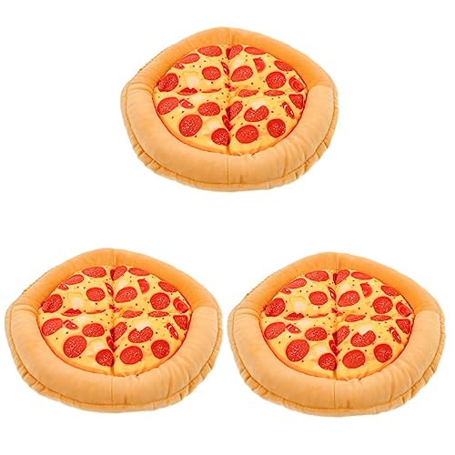 Supvox 3stücke Cat Pizza Mat Warmes Katzenbett Mit Spielzeugfunktion Abnehmbar Für Haustiere Winterkomfort Design Für Kätzchen Und Kleine Hunde Supvox 3stücke Cat Pizza Mat Warmes Katzenbett Mit Spielzeugfunktion Abnehmbar Für Haustiere Winterkomfort Design Für Kätzchen Und Kleine Hunde von Supvox