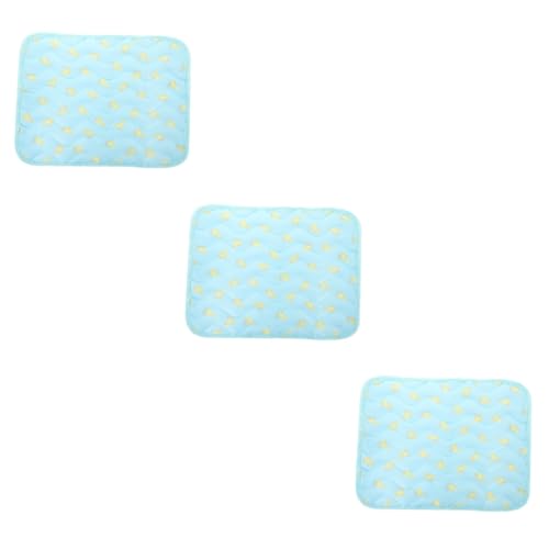 Supvox 3 Stücke Pet Kühl Matte Für Hunde Bett Hundebett Komfortable Nest Cooling Pad Schlaf Matte Supvox 3 Stücke Pet Kühl Matte Für Hunde Bett Hundebett Komfortable Nest Cooling Pad Schlaf Matte von Supvox