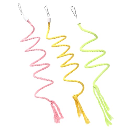 Supvox Papagei Klettern Spielzeug 3pcs Vogel Schaukel Seil Barsch Sittich Käfig Spielzeug Helle Design Vogel Beißen Spielzeug Supvox Papagei Klettern Spielzeug 3pcs Vogel Schaukel Seil Barsch Sittich Käfig Spielzeug Helle Design Vogel Beißen Spielzeug von Supvox