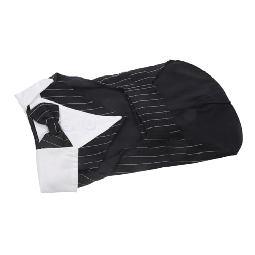 Supvox 3St Smoking für Haustiere Hochzeits-Haustieranzug schwarzer Smoking hundeanzug Hunde Anzug Hochzeitskleid Kleidung Hunde-Hochzeits-Smoking stylischer Welpen-Smoking Streifen Shirt Supvox 3St Smoking für Haustiere Hochzeits-Haustieranzug schwarzer Smoking hundeanzug Hunde Anzug Hochzeitskleid Kleidung Hunde-Hochzeits-Smoking stylischer Welpen-Smoking Streifen Shirt von Supvox