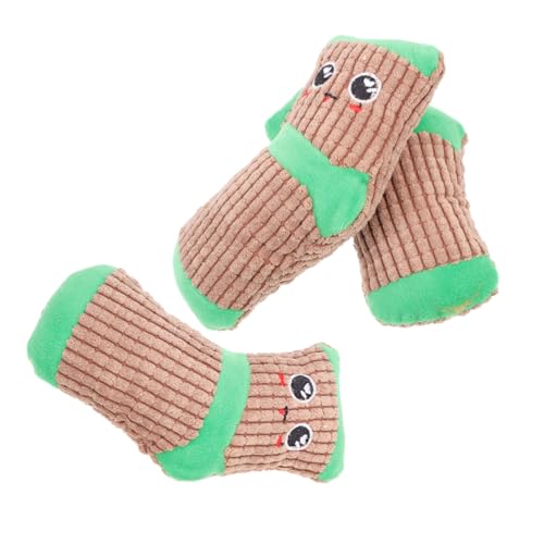 Supvox 3St Spielzeug Seepferdchen Wanddekoration elastische Haustierbein-Sprunggelenkschützer Plüschtier Animal Toys Socken Welpen quietschende Socke Quietscher Hündchen Kleiner Hund von Supvox