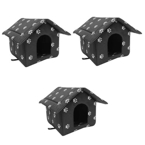 Supvox 3St Zwinger für streunende Katzen Haustierbetten Katzenhaus Hundecouch Welpennest Haustiere hundebett atmungsaktiv Hundehütte der Hund Haustierhaus Katzennest Oxford-Stoff Supvox 3St Zwinger für streunende Katzen Haustierbetten Katzenhaus Hundecouch Welpennest Haustiere hundebett atmungsaktiv Hundehütte der Hund Haustierhaus Katzennest Oxford-Stoff von Supvox