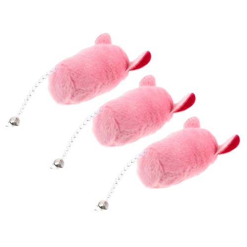 Supvox 3st Ausgestopftes Katzenspielzeug Mäuse-katzenspielzeug Stofftier Beiß Für Katzen Katzenspielzeug Für Drinnen Katze Interaktives -katzenspielzeug Plüsch Rosa Supvox 3st Ausgestopftes Katzenspielzeug Mäuse-katzenspielzeug Stofftier Beiß Für Katzen Katzenspielzeug Für Drinnen Katze Interaktives -katzenspielzeug Plüsch Rosa von Supvox