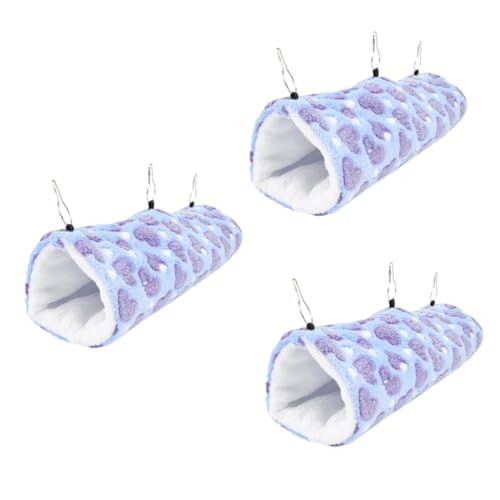 Supvox 3st Eichhörnchen Hängematte Aus Baumwoll Nest Meerschweinchen Bett Hängematten-hängetunnel Bequemes Hamsternest Kaninchenspielzeug Für Hasen Plüsch Stoff Violett Supvox 3st Eichhörnchen Hängematte Aus Baumwoll Nest Meerschweinchen Bett Hängematten-hängetunnel Bequemes Hamsternest Kaninchenspielzeug Für Hasen Plüsch Stoff Violett von Supvox