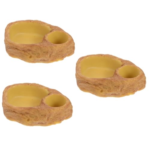Supvox 3st Futterschale Für Reptilien Wasserschale Tiefes Wasserbecken Für Haustiere Wasserhalter Aus Futterbecken Für Schildkröten Feeder Gecko Harz Orange Supvox 3st Futterschale Für Reptilien Wasserschale Tiefes Wasserbecken Für Haustiere Wasserhalter Aus Futterbecken Für Schildkröten Feeder Gecko Harz Orange von Supvox