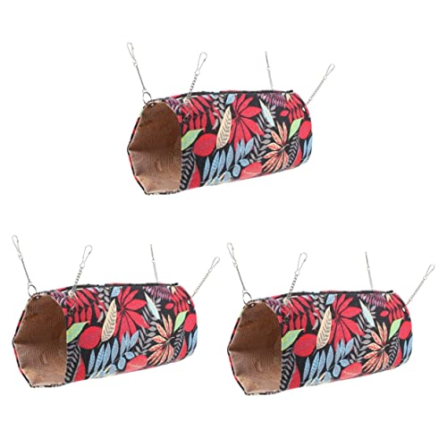 Supvox 3 Stücke Hamster Hängematte Haustier Schlafen Kühlung Tunnel Guinea Pig Zubehör Supvox 3 Stücke Hamster Hängematte Haustier Schlafen Kühlung Tunnel Guinea Pig Zubehör von Supvox