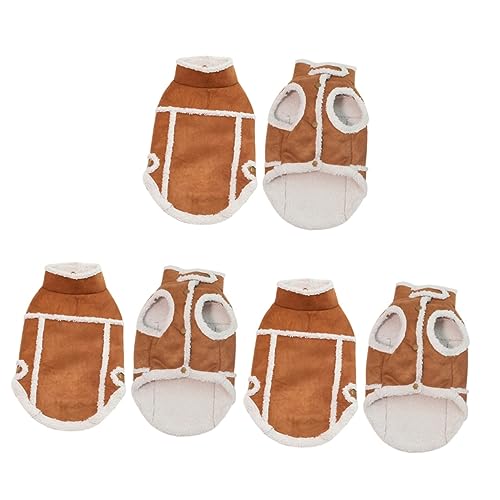 Supvox 3st Haustierjacke ännliche Hundekleidung Hund Warmes Tuch Teetasse Hundekleidung Outdoor-Bekleidung Fleecejacken Xs Hundepullover Kleine Hundekleidung Hundebekleidung Brown Supvox 3st Haustierjacke ännliche Hundekleidung Hund Warmes Tuch Teetasse Hundekleidung Outdoor-Bekleidung Fleecejacken Xs Hundepullover Kleine Hundekleidung Hundebekleidung Brown von Supvox