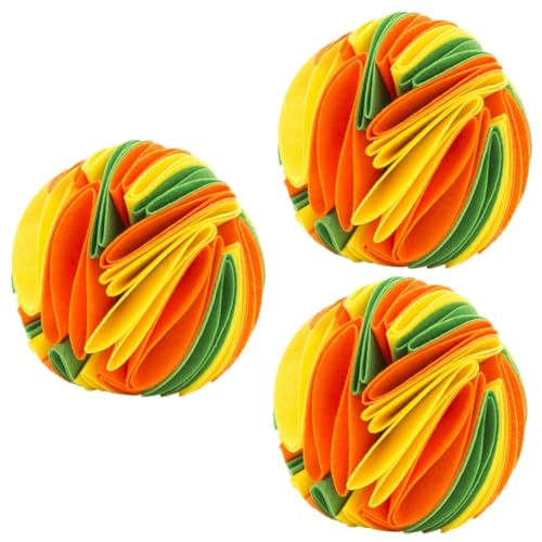 Supvox 3st Hundeschnüffelball Beißspielzeug Für Hunde Versteckmatte Für Hundeleckereien Spielzeug Für Hundezähne Lebensmittelspender Gehirnspielzeug Filzstoff Der Hund Katzenfutter Supvox 3st Hundeschnüffelball Beißspielzeug Für Hunde Versteckmatte Für Hundeleckereien Spielzeug Für Hundezähne Lebensmittelspender Gehirnspielzeug Filzstoff Der Hund Katzenfutter von Supvox