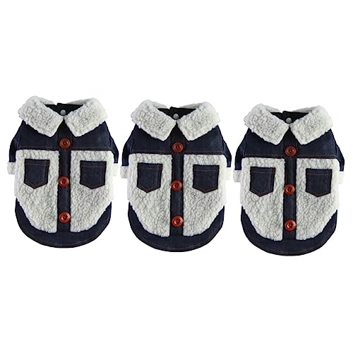Supvox 3st Kleidung Für Haustiere Haustier-Outfit Warmer Mantelanzug Für Haustiere Hundebekleidung Hündchen-Hoodie Hündchen-Kapuzenpullover Waschbarer Hundeanzug Polyester Beige Supvox 3st Kleidung Für Haustiere Haustier-Outfit Warmer Mantelanzug Für Haustiere Hundebekleidung Hündchen-Hoodie Hündchen-Kapuzenpullover Waschbarer Hundeanzug Polyester Beige von Supvox