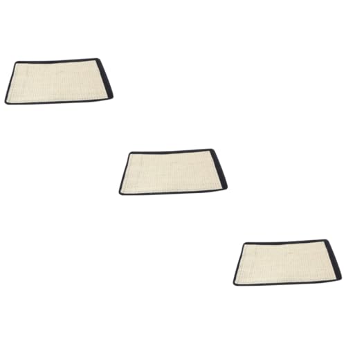 Supvox 3 Stücke Katzenkratzmatte Sisal-pad Möbelschutz Kratzmatte Für Katzen Haustierspielzeug Kratzbrett Wohnkultur Supvox 3 Stücke Katzenkratzmatte Sisal-pad Möbelschutz Kratzmatte Für Katzen Haustierspielzeug Kratzbrett Wohnkultur von Supvox