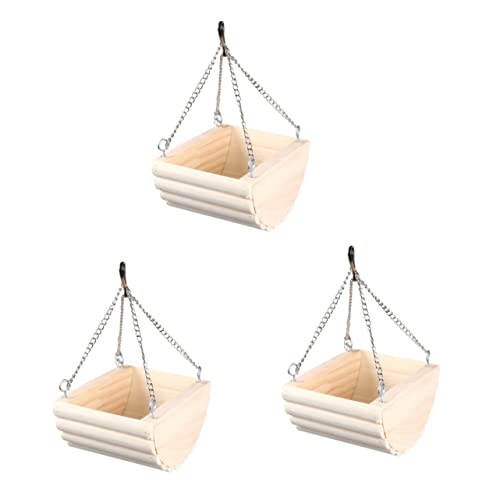 Supvox 3stücke Hängendes Ketten-Nest Für Hamster Und Papageien Holzschaukel Für Kleinen Haustierkomfort Für Käfige Fenster Und Treppen Sichere Schlaf Und Ruhezone Supvox 3stücke Hängendes Ketten-Nest Für Hamster Und Papageien Holzschaukel Für Kleinen Haustierkomfort Für Käfige Fenster Und Treppen Sichere Schlaf Und Ruhezone von Supvox