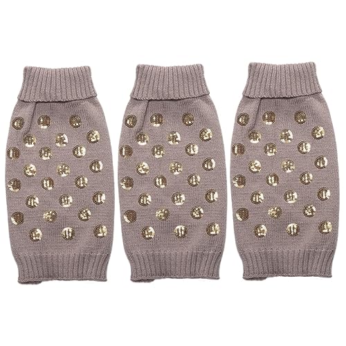 Supvox 3st Welpenkleidung Hundepullover Haustierpullover Kleiner Welpenpullover Kleine Hundekleidung Haustier Warmer Pullover Hundebekleidung Wärmeres Haustier Weihnachtskostü Für Hunde Supvox 3st Welpenkleidung Hundepullover Haustierpullover Kleiner Welpenpullover Kleine Hundekleidung Haustier Warmer Pullover Hundebekleidung Wärmeres Haustier Weihnachtskostü Für Hunde von Supvox