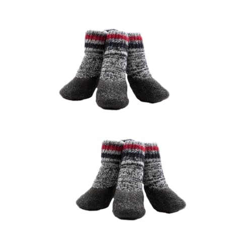 Supvox 4 Paare Haustiersocken Hamstertunnel Und Röhren Hundesockenschuhe Für Den Winter Socken Für Katzen Gepolsterte Socken Hundesocken Für Hartholz Bodenschoner Haustier Hund Verdicken Supvox 4 Paare Haustiersocken Hamstertunnel Und Röhren Hundesockenschuhe Für Den Winter Socken Für Katzen Gepolsterte Socken Hundesocken Für Hartholz Bodenschoner Haustier Hund Verdicken von Supvox
