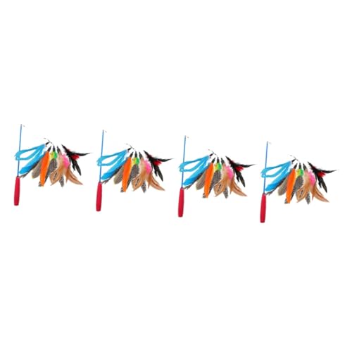 Supvox 4 Sätze Teleskopischer Katzenteaser Kinderanzug Katze einziehbarer Stock interaktives katzenspielzeug Interactive cat Toy Kätzchen Spielzeug Muschispielzeug Teleskopischer Neckstab Supvox 4 Sätze Teleskopischer Katzenteaser Kinderanzug Katze einziehbarer Stock interaktives katzenspielzeug Interactive cat Toy Kätzchen Spielzeug Muschispielzeug Teleskopischer Neckstab von Supvox