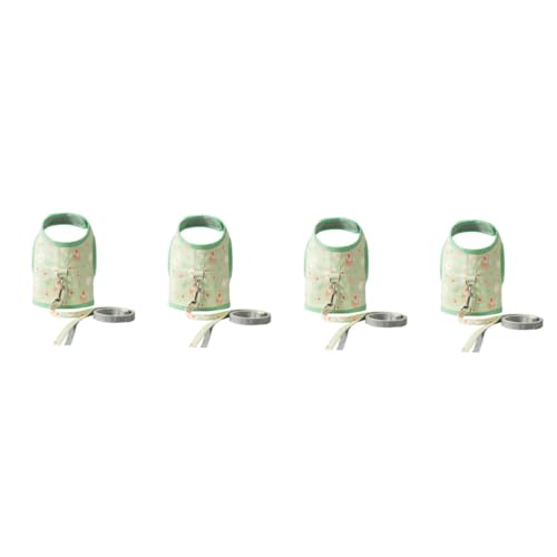 Supvox 4 Sets Hundewesten mit Leine Netzwesten für Katzen und Welpen Tragbar und von Supvox