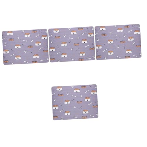 Supvox 4 Stücke Hund Feeder Matte Saugfähigen Matte Tiernahrung Matte Katze Schüssel Teppich rutschfeste Boden Teppich Für Haustier Mahlzeiten Supvox 4 Stücke Hund Feeder Matte Saugfähigen Matte Tiernahrung Matte Katze Schüssel Teppich rutschfeste Boden Teppich Für Haustier Mahlzeiten von Supvox