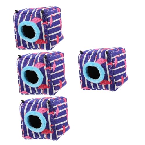 Supvox 4 Stück Hamsternest Tierbett tierzelt meerschweinchen Bett Hasenspielzeug Hängematten Igel Winternest Eichhörnchen Nest Langen das Bett Kleine Tiere Baumwollnest Supvox 4 Stück Hamsternest Tierbett tierzelt meerschweinchen Bett Hasenspielzeug Hängematten Igel Winternest Eichhörnchen Nest Langen das Bett Kleine Tiere Baumwollnest von Supvox