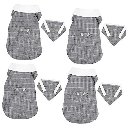 Supvox 4 Stück Haustieranzug Smoking Katze Formelle Kleidung für Haustiere hundejacke Hunde Jacke Anzüge Kleider Wiederverwendbare hundekleidung Heimtierbedarf Mode einstellen Zubehör Supvox 4 Stück Haustieranzug Smoking Katze Formelle Kleidung für Haustiere hundejacke Hunde Jacke Anzüge Kleider Wiederverwendbare hundekleidung Heimtierbedarf Mode einstellen Zubehör von Supvox