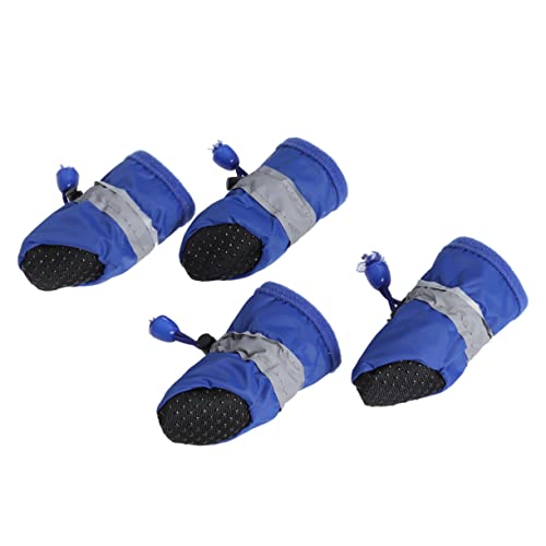 Supvox Hundestiefel 4er-Set Haustierschuhe Für Bis Mittelgroße Hunde Wandern Laufen Sportstiefelsohle Bequeme Passform Größe XL Supvox Hundestiefel 4er-Set Haustierschuhe Für Bis Mittelgroße Hunde Wandern Laufen Sportstiefelsohle Bequeme Passform Größe XL von Supvox