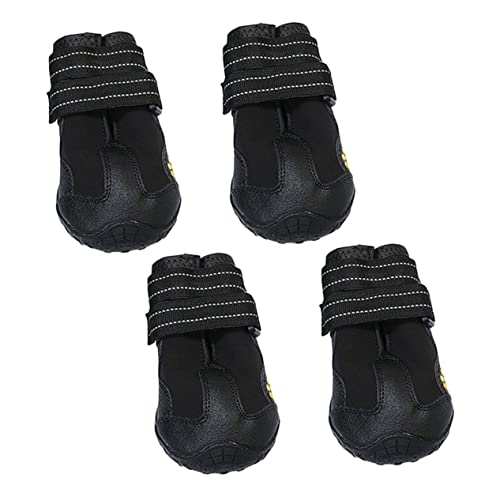 Supvox 4 Stück Nicht-hundeschuhe für Den Sport Schützende Verschleißfeste Haustierstiefel in Verschiedenen Größen von Supvox