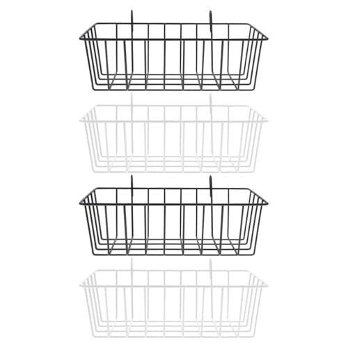Supvox 4 Stück Kaninchen-Heu-Futterständer, Futterkrippe, Hasen-Grashalter, Kleintiere, weniger Futterverschwendung, Futterspender für Kaninchen, Meerschweinchen, Chinchillas, Hamster, Weiß/Schwarz von Supvox
