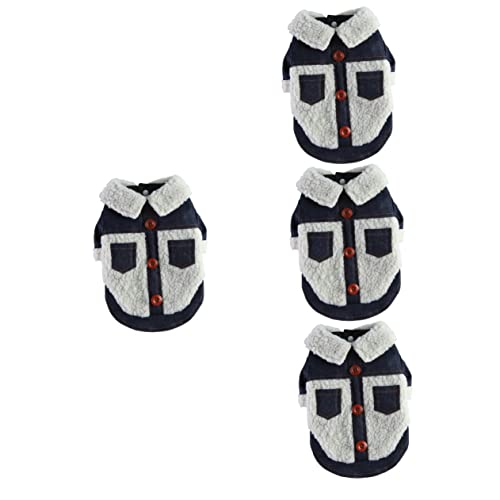 Supvox 4 Stück Kleidung Für Haustiere Warmes Winterhundeoutfit Haustier Wintermantel Hundeweste Haustierkleidung Hundekleidung Winter Haustiermantel Winterjacken Welpe Beige Polyester Supvox 4 Stück Kleidung Für Haustiere Warmes Winterhundeoutfit Haustier Wintermantel Hundeweste Haustierkleidung Hundekleidung Winter Haustiermantel Winterjacken Welpe Beige Polyester von Supvox