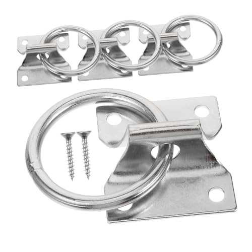 Supvox 4stücke Sicherheitsring Für Pferde Rostfrei Und Robust Schrittweises Lösen Seils Einfache Installation An Holzwänden Oder Pfosten Für Training Und Reitsport Supvox 4stücke Sicherheitsring Für Pferde Rostfrei Und Robust Schrittweises Lösen Seils Einfache Installation An Holzwänden Oder Pfosten Für Training Und Reitsport von Supvox
