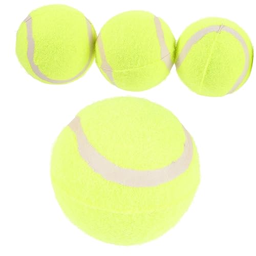 Supvox 4 Stück Robuste Hundespielzeug Bälle aus Naturkautschuk Bissfest und Langlebig für Mittelgroße bis Große Hunde für Training Apportierspiele und Zahnpflege Zufällige Farbe Supvox 4 Stück Robuste Hundespielzeug Bälle aus Naturkautschuk Bissfest und Langlebig für Mittelgroße bis Große Hunde für Training Apportierspiele und Zahnpflege Zufällige Farbe von Supvox