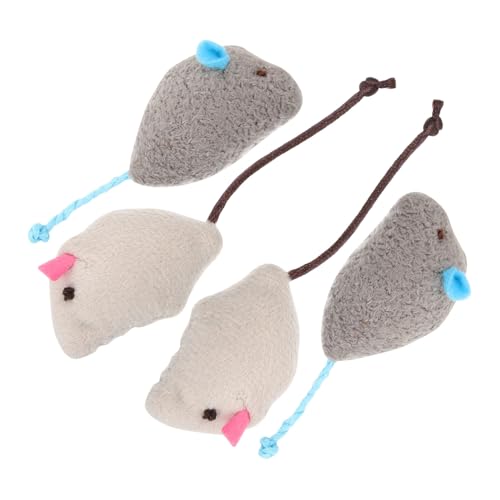 Supvox 4stücke Katzen Spielzeug Mäuse Aus Plüsch Mit Katzenminze Interaktives Katzenspielzeug Für Katzen Und Kätzchen Fördert Spiel Und Bewegung Für Indoor-nutzung Supvox 4stücke Katzen Spielzeug Mäuse Aus Plüsch Mit Katzenminze Interaktives Katzenspielzeug Für Katzen Und Kätzchen Fördert Spiel Und Bewegung Für Indoor-nutzung von Supvox