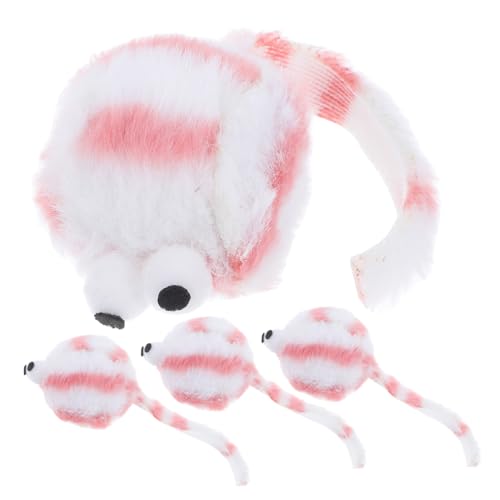 Supvox 4 Stück Simulierte Plüschmaus Katzen Mäusespielzeug Gefälschte Ratte Realistische Katzenspielzeug Kätzchenspielzeug Katzenmäusespielzeug Plüschmaus Förmiges Supvox 4 Stück Simulierte Plüschmaus Katzen Mäusespielzeug Gefälschte Ratte Realistische Katzenspielzeug Kätzchenspielzeug Katzenmäusespielzeug Plüschmaus Förmiges von Supvox