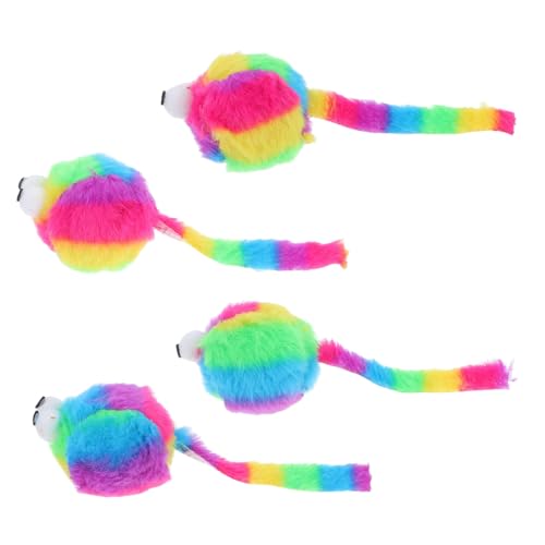 Supvox 4 Stück Simulierte Plüschmaus Katzenspielzeug Mäuse Für Katzen Spielzeugmaus Für Katzen Mäusespielzeug Für Katzen Haustierspielzeug Katzentrainingsspielzeug Supvox 4 Stück Simulierte Plüschmaus Katzenspielzeug Mäuse Für Katzen Spielzeugmaus Für Katzen Mäusespielzeug Für Katzen Haustierspielzeug Katzentrainingsspielzeug von Supvox
