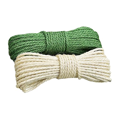 Supvox 4 Stück Sisalseil Kratzbaum Katzenseil Schlafzimmerdekor grünes Seil katzenkratzbaum sisal seile Toy Hanfseil Katzenkratzseil ersetzen kratzbaum für Katzen Katzennest Katzenkratzer Supvox 4 Stück Sisalseil Kratzbaum Katzenseil Schlafzimmerdekor grünes Seil katzenkratzbaum sisal seile Toy Hanfseil Katzenkratzseil ersetzen kratzbaum für Katzen Katzennest Katzenkratzer von Supvox