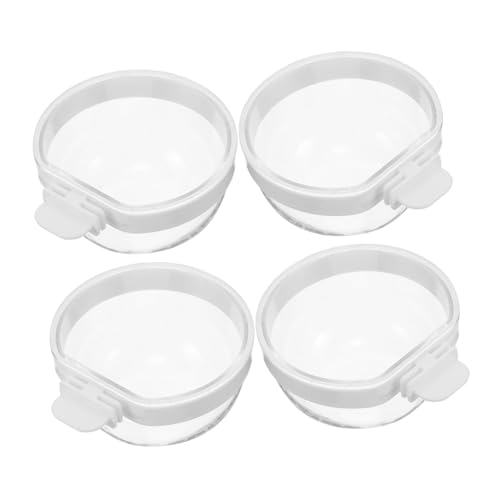 Supvox 4 Stück Teiliges Abnehmbares Transparentes Futter und Wasserschalen für Papageien mit Spritz Design Leichter für Kleine Vögel Wie Kanarien und Wiederverwendbar Supvox 4 Stück Teiliges Abnehmbares Transparentes Futter und Wasserschalen für Papageien mit Spritz Design Leichter für Kleine Vögel Wie Kanarien und Wiederverwendbar von Supvox