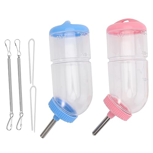 Supvox 4stücke Kreative Roll Trinkflasche Für Haustiere Wasserspender Für Kleine Tiere Auslaufsicher Leicht Zu Reinigen Für Meerschweinchen Und Chinchillas von Supvox