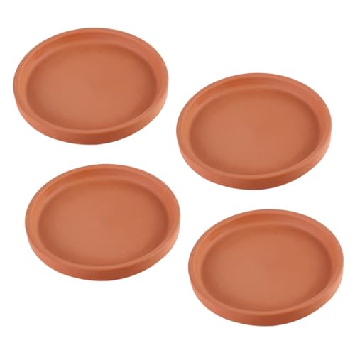 Supvox 4stücke Runde Pflanztöpfe Untersetzer Terrakotta wasserdichte Drainage-Trays Für Innenpflanzen Robust Und Langlebig Für Töpfe Supvox 4stücke Runde Pflanztöpfe Untersetzer Terrakotta wasserdichte Drainage-Trays Für Innenpflanzen Robust Und Langlebig Für Töpfe von Supvox