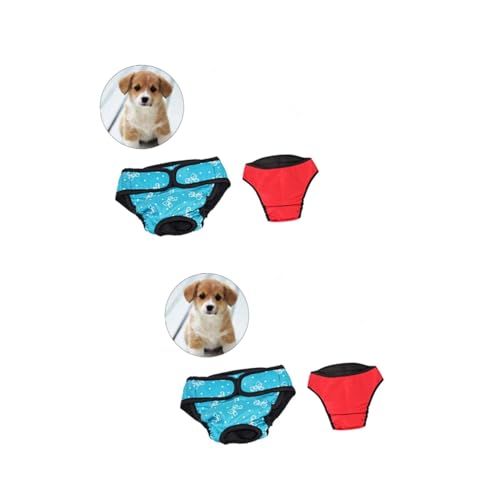 Supvox 4 Stück Hundephysiologische Hosen Hunde höschen hundehöschen läufigkeit Hunde inkontinenzhose Hunde Unterhose Hunde windel Hundewindeln Windeln für Hunde Kleidung Supvox 4 Stück Hundephysiologische Hosen Hunde höschen hundehöschen läufigkeit Hunde inkontinenzhose Hunde Unterhose Hunde windel Hundewindeln Windeln für Hunde Kleidung von Supvox